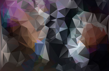 Colorful Polygonal Mosaic Background