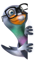 Fun pigeon