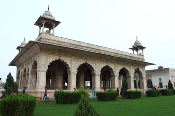 Fototapeta premium The Red Fort was the residence of the Mughal emperors of India