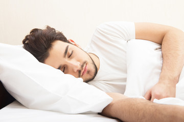 Sleeping man