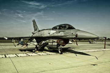 Fototapeta na wymiar military aircraft, fighter jet