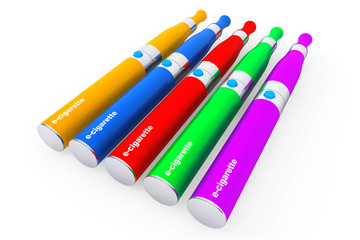 Multicolour Electronic Cigarettes