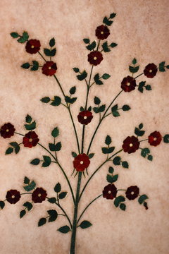 The Red Fort wall decoration