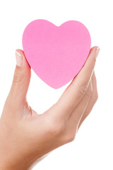 Obraz premium Heart in hand