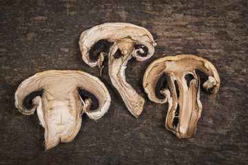 dried mushrooms