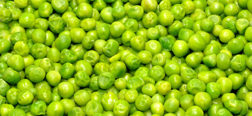 Cooked Garden Peas