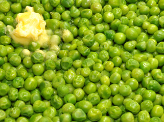 Cooked Garden Peas
