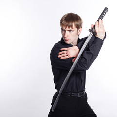 Man with Katana in hand © Vagengeim