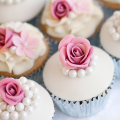 Wedding cupcakes