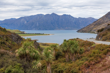 Breathtaking Lake Hawea, South Island, New Zealand