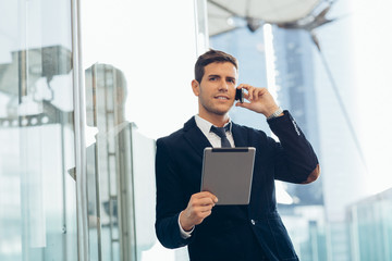 Fototapeta premium Portrait of Businessman