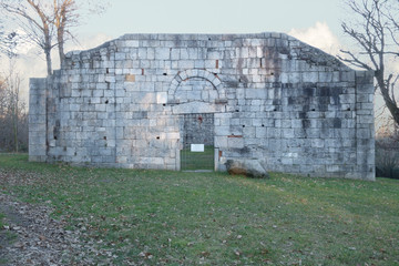 ancient ruins of San Martino church, Gattico
