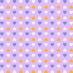 Fototapeta premium Hearts background icon great for any use. Vector EPS10.
