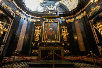 Fototapeta premium Cathedral of Wawel, the part of Wawel Castle complex