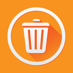 Bin icon great for any use. Vector EPS10.