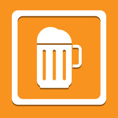 Beer icon great for any use. Vector EPS10.