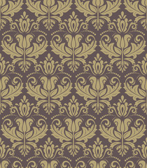 Orient Seamless  Pattern. Abstract Background