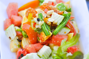 fruit and vegetable salad