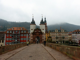 Fototapeta premium Heidelberg: Alte Brücke 2