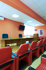 Conference room interior