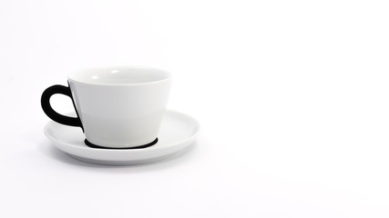 White coffee cup