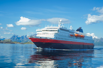 Passenger ship in Norway
