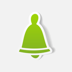 realistic design element: christmas bell