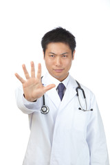 ストップ／医者