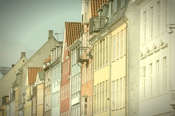 Copenhagen retro. Cross processed color tone.