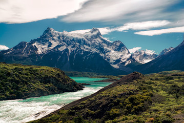 River in Torres del Paine