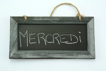 ardoise mercredi