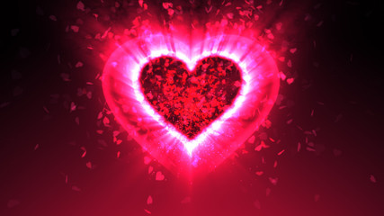 Glamour Love Background