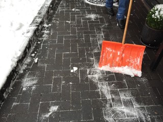 Schnee fegen
