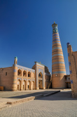 Minaret in Khiva