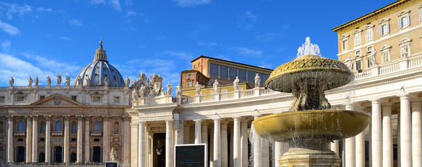 Saint Peter in Rome 2 panorama