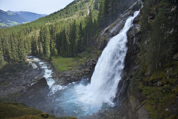 Obraz na płótnie Canvas Krimmler Wasserfälle, Österreich