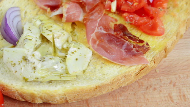 tuscany giant bruschetta