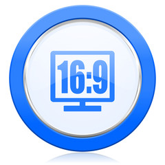 16 9 display icon