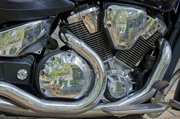Motorcycle engine