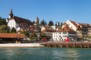 Fototapeta na wymiar Historic city of Lucerne