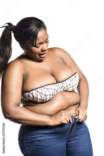 Woman Lovely Fat 91
