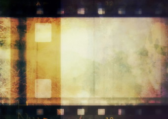 grunge film strip background