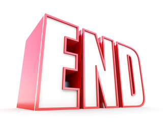 The end - big red end