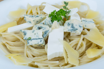 Pasta with cheese