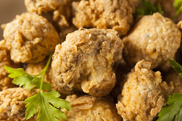 Homemade Deep Fried Mushrooms