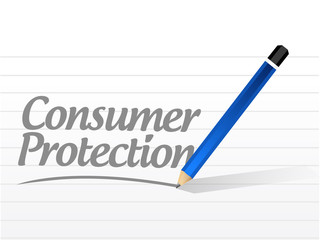 consumer protection message illustration