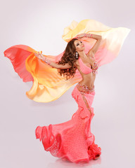 Belly dancer woman bellydance girl dancing