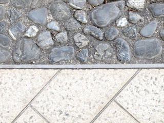 Concrete wall of the panel