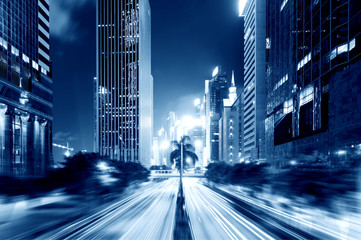 Fototapeta premium modern city at night