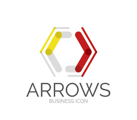 Minimal line design logo